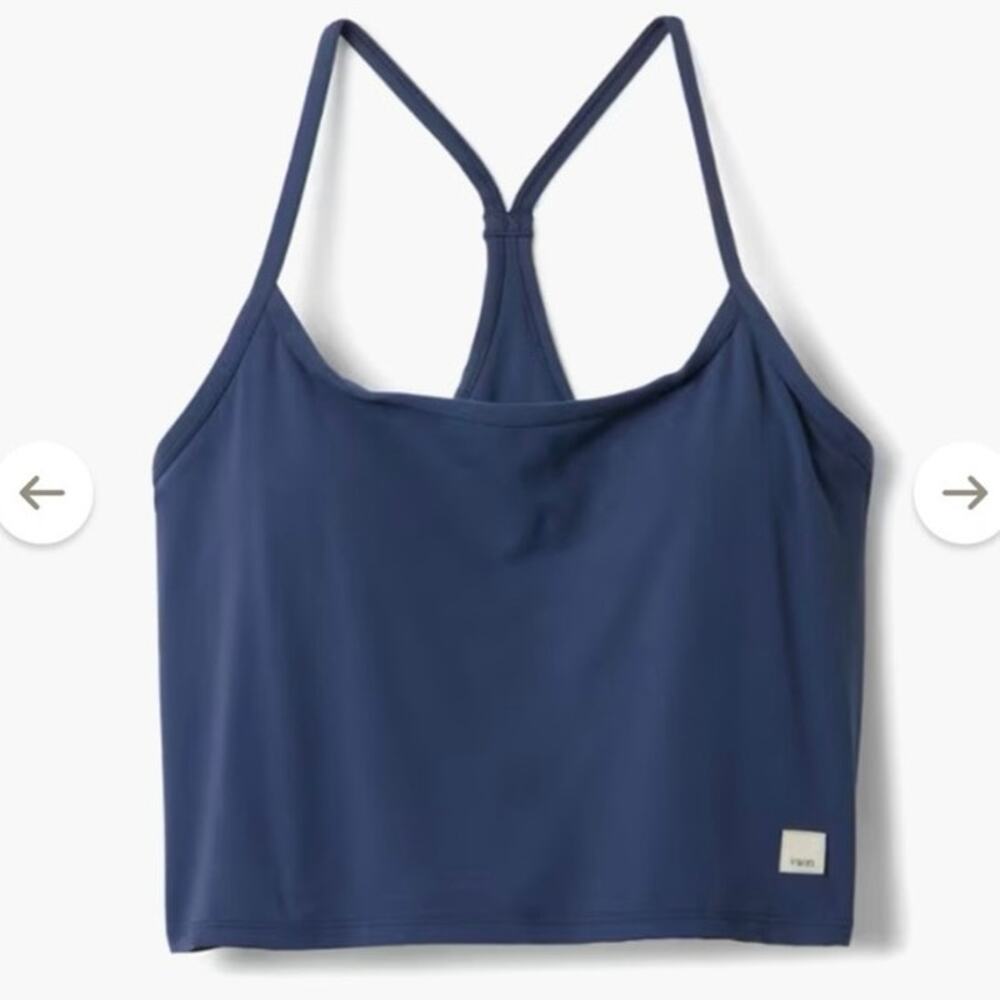 NWOT Women’s Vuori AllTheFeels Tank Top 2.0 in Blue Coast SZ L